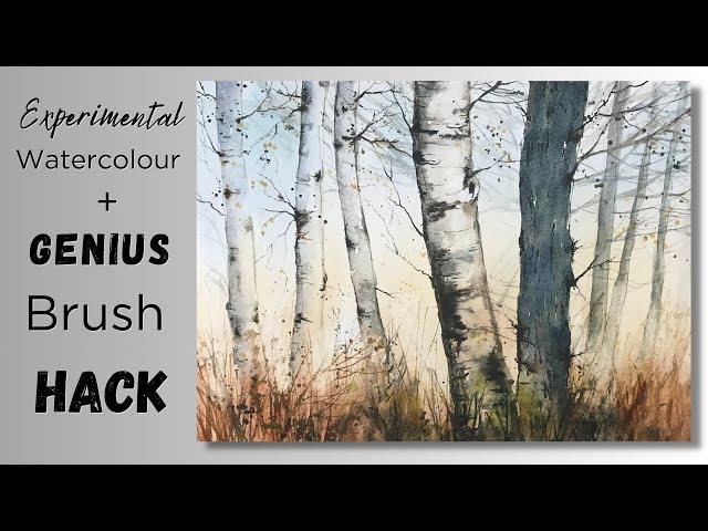 Transform Your Watercolours With This Genius Brush Hack!