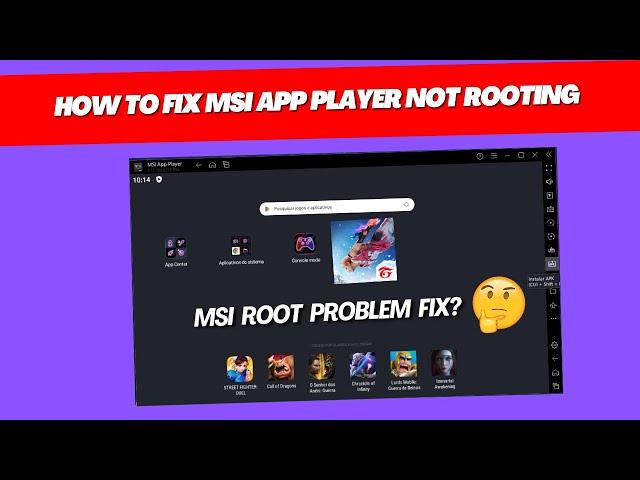 A Easiest Tutorial on Rooting NEW MSI 5 - How To Root MSI 5 Emulator 100% Working Trick