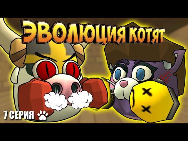 ЭВОЛЮЦИЯ КОТЯТ В ЧИКЕН ГАН! 7 СЕРИЯ - ТУРНИР. Chicken Gun Evolution!