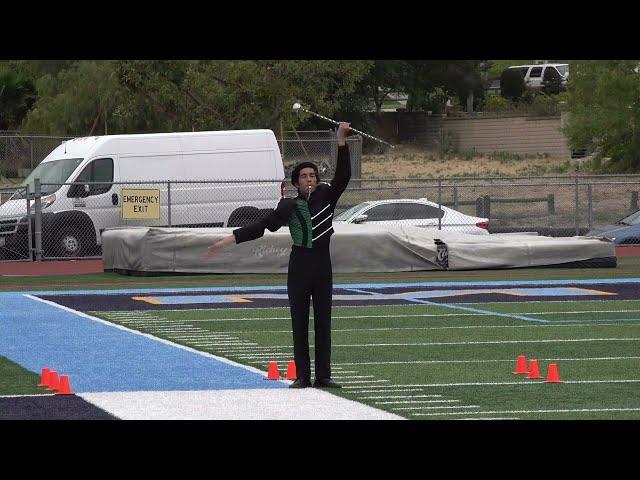 Drum Major Nicholas Montoya - Parade Majors - 2024 California Drum Major Championships