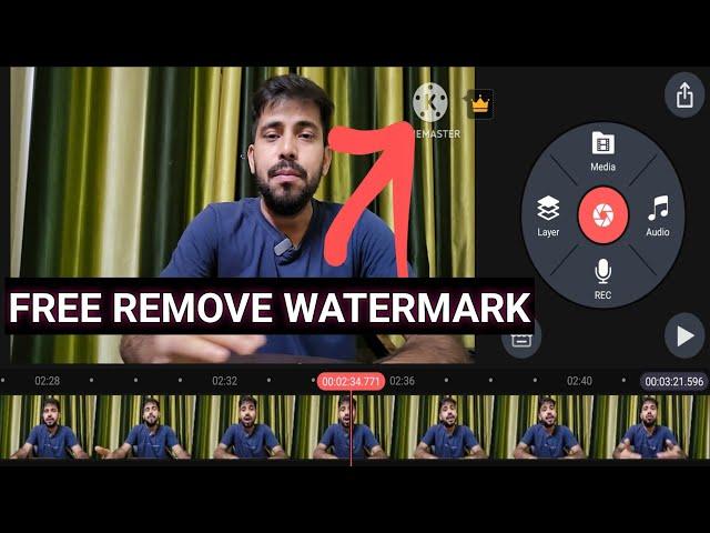 How to Remove kinemaster Watermark Free 2024 | No watermark video editing app.