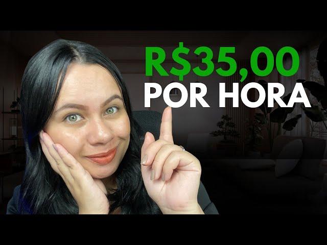 R$35,00 POR HORA DE TRABALHO HOME OFFICE: Se ainda não tem trabalho, faça isso.