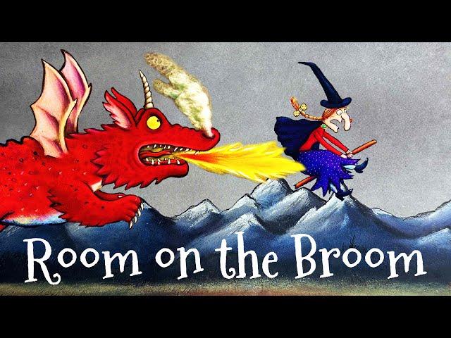 Room on the Broom Animated Bedtime story | Halloween vocabulary #storytelling #readaloud #kids