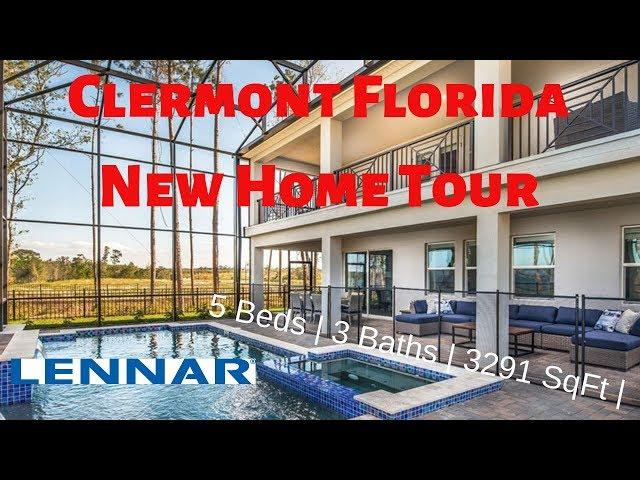 Clermont Florida New Home For Sale | Residence 3 Model by Lennar Homes at Hidden Lake | $352K*