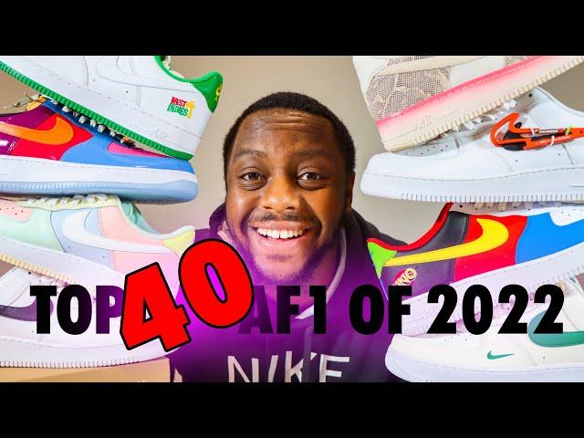 Top 40 Air Force 1's of 2022! Schopes Nike Unboxing AF1 40th Anniversary 10