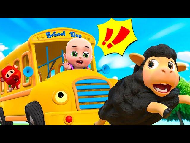 Wheels On The Bus Go To Town | Nursery Rhymes & Kids Songs | Jungu kids Songs