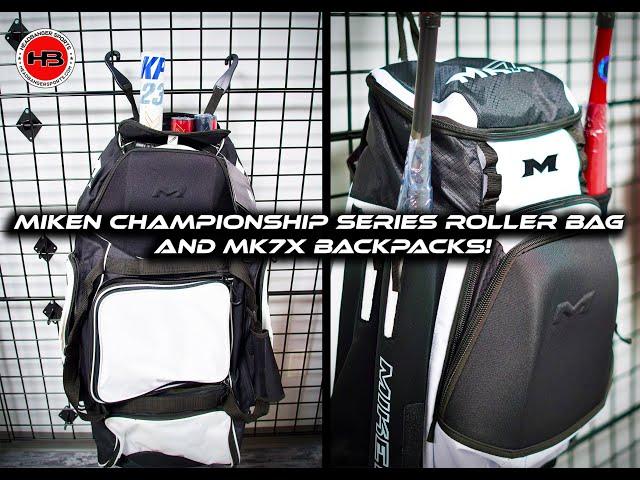 Miken Championship Series Wheeled bag and MK7X backpacks!