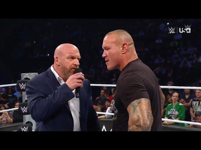 Randy Orton confronts Triple H - WWE SmackDown 10/25/2024