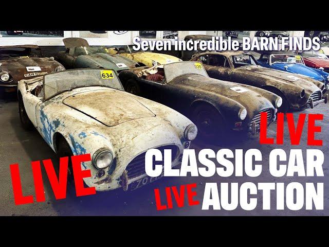 LIVE AUCTION! Classic cars go under the hammer at the Anglia Car Auctions August sale