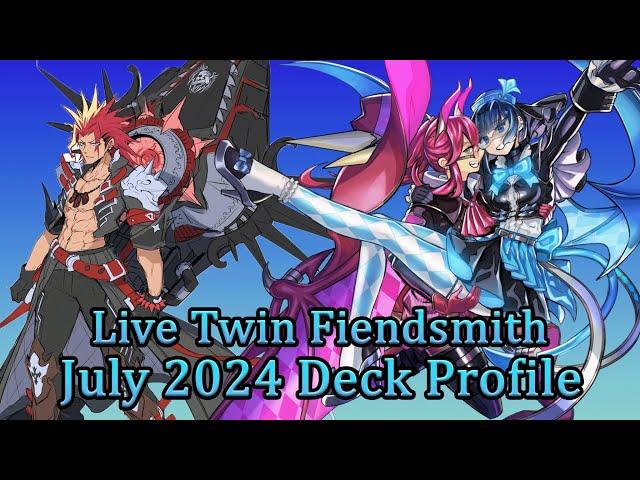 Fiendsmith Teams Up With Vtubers  | Live Twin Fiendsmith | Yugioh July 2024 Deck Profile Post INFO