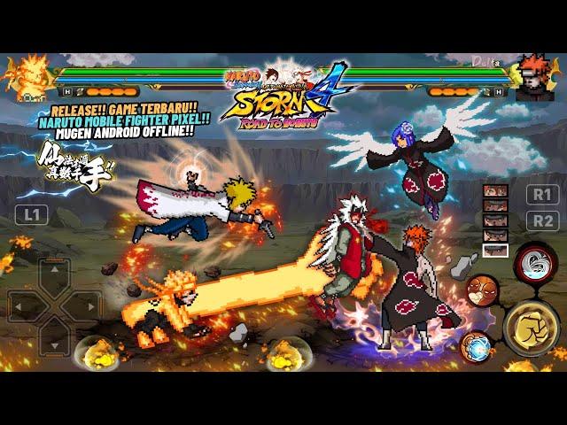 RELEASE‼️ NARUTO STORM 4 MOBILE FIGHTER Mugen Android Offline - BEST Jutsu Animation Update 2025