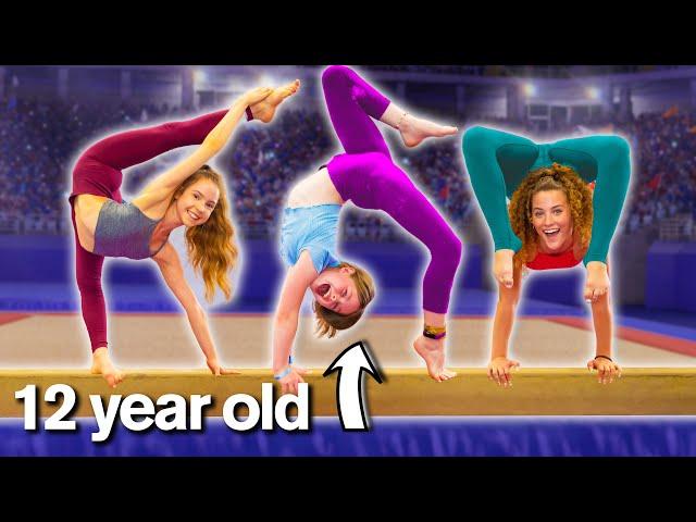 KID vs ADULTS Extreme Gymnastics & Cheer Challenge