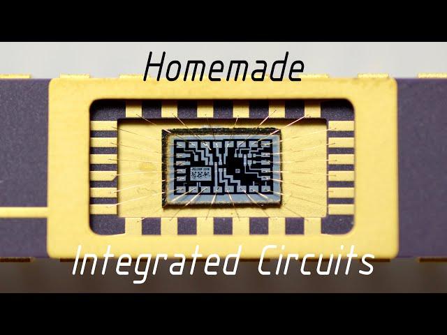 "Z1" - Homemade Silicon ICs / Computer Chips