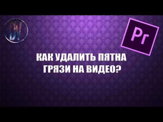 Удалить пятно на видео Adobe Premiere Pro | DSLRVIDEOS.RU