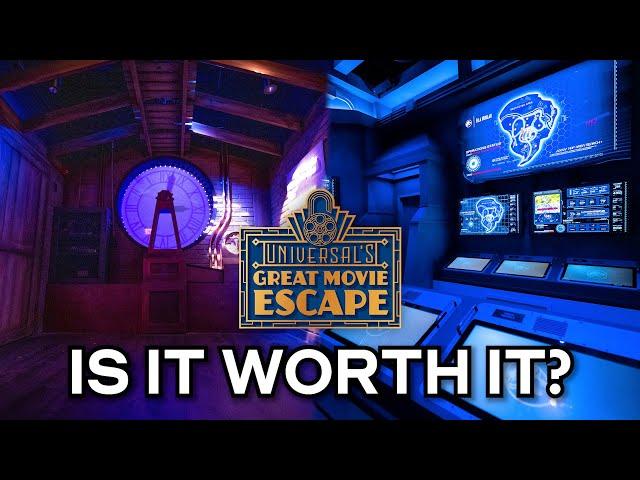 Universal's Great Movie ESCAPE! $50 Jurassic World & Back to the Future Escape Rooms