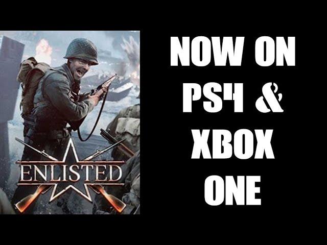 Enlisted Comes To PS4 & Xbox One, Is Better Than BF2042 AND IT'S FREE!!!!