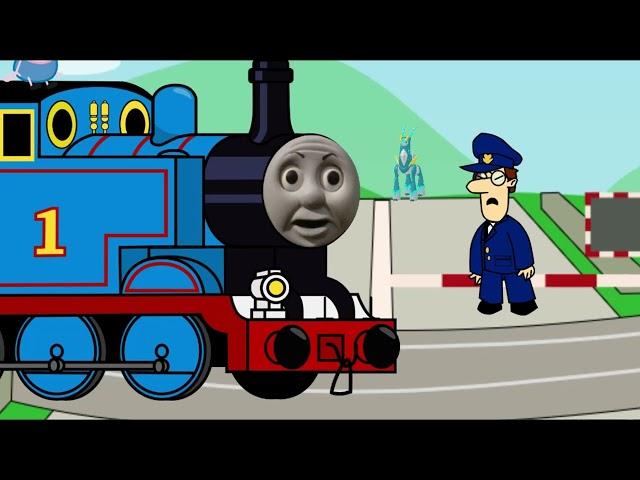 Mashed's Man vs  Train 1 (Scratch Animation)