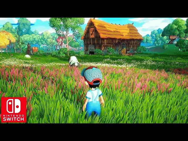 TOP 12 FARMING Games on Nintendo Switch !