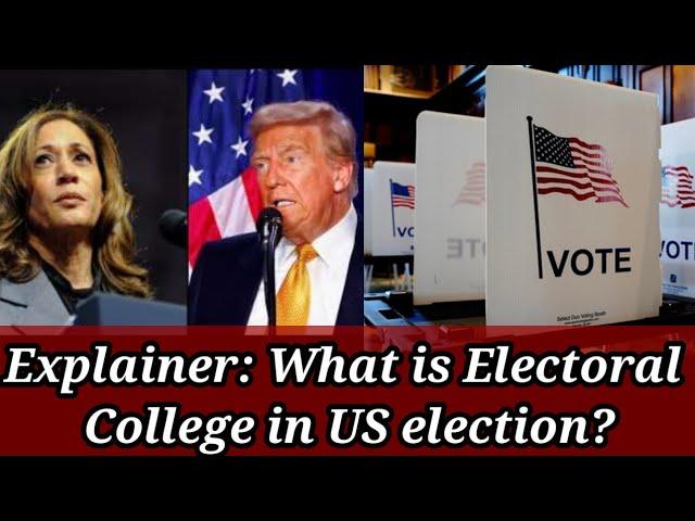 The Electoral College, explained | Us Presidential Elections | Shaheen news english