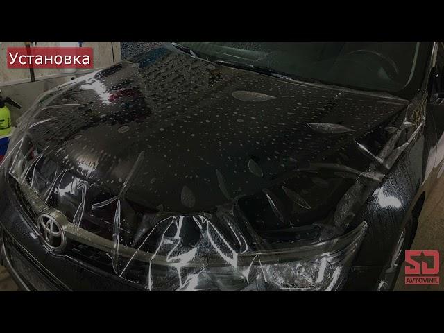 Замена старой пленки фирмы Oraguard на Solarnex Gibrid наToyota Camry