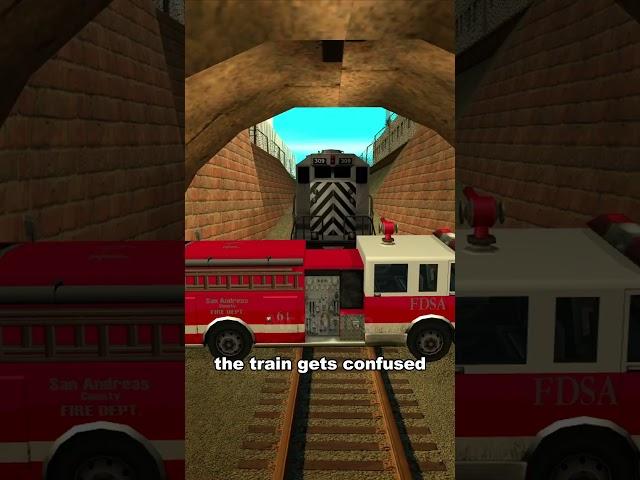 IF YOU BLOCK THE TRAIN TUNNEL IN GTA GAMES