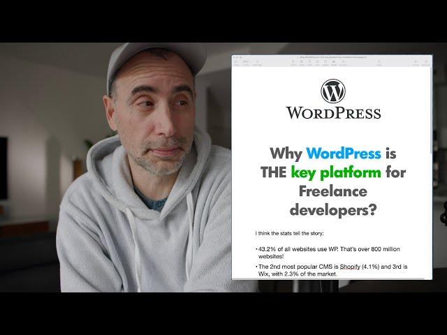 Why is Wordpress THE Key to Freelance?