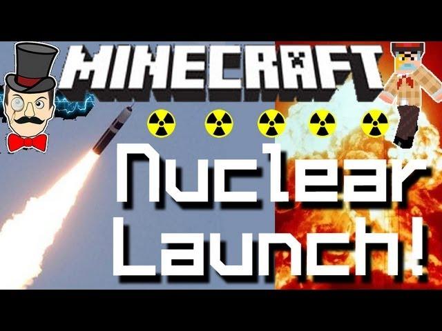 Minecraft NUCLEAR LAUNCH ! Missile Silo Map !