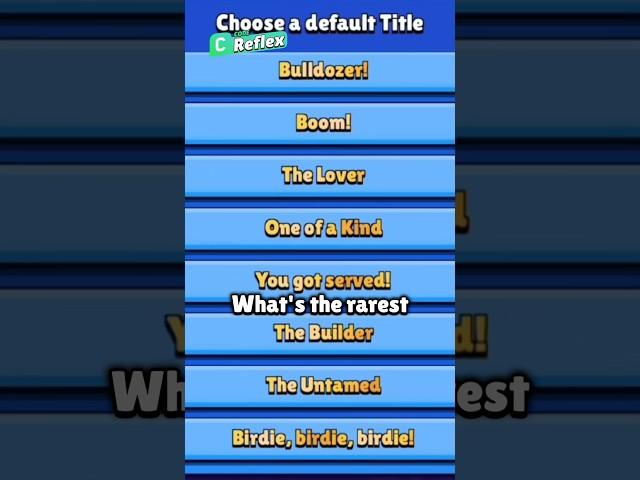 The Rarest Mastery Title in Brawl Stars