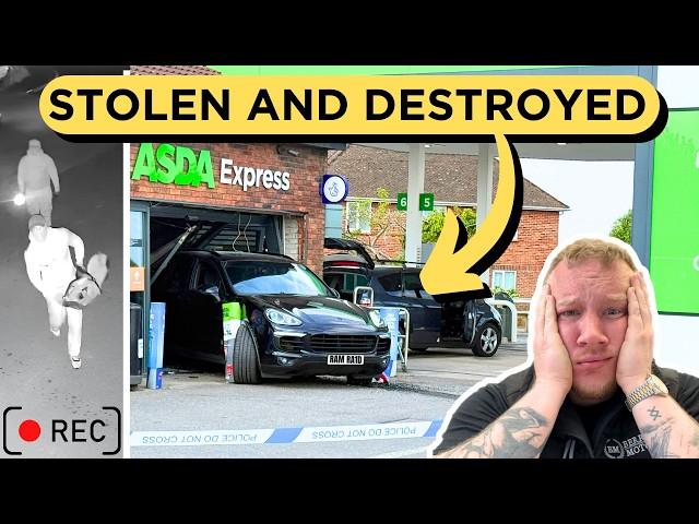 My Porsche Cayenne Was STOLEN And Used In A RAM RAID!