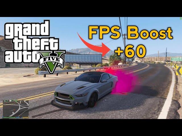 GTA 5 FPS Boost in Realistic Graphics mod 2020 | +60 FPS |