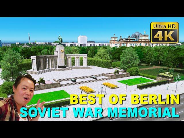 The Best of Berlin (4K) - Tiergarten: Soviet War Memorial & Victory Column