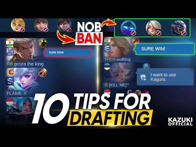 10 TRICKS WHICH ONLY PRO USE IN DRAFT PICK!