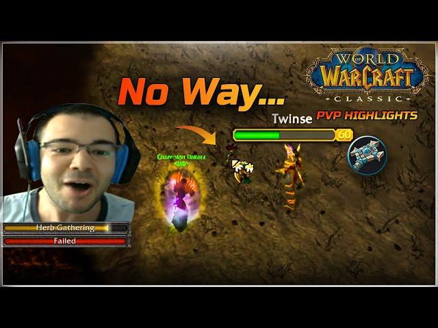 No Way That Just Happened... | WoW Classic PvP Highlights Shadow Priest