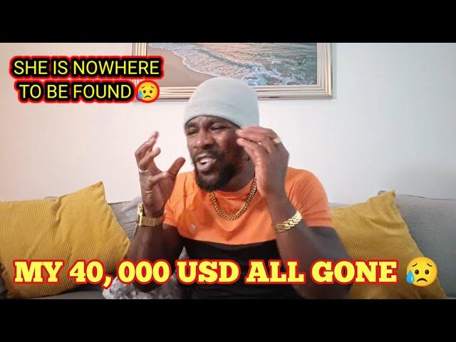 AMERICAN MAN IN TEARS AFTER HIS JAMAICAN GIRLFRIEND TOOK OFF WITH HIS 40,000 USD 