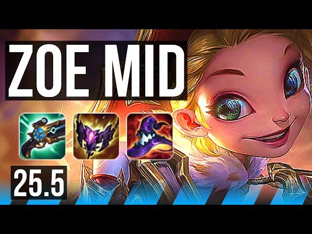 ZOE vs MALPHITE (MID) | 10/4/18, Dominating | KR Master | 25.5