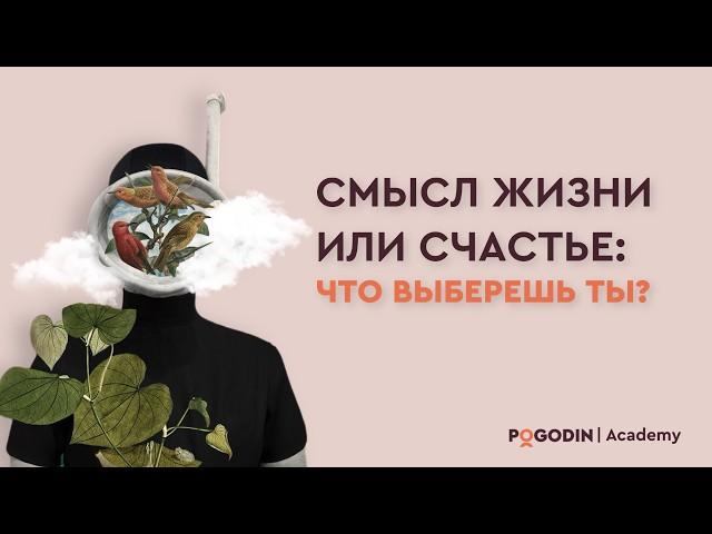 Как смысл жизни лишает нас счастья: Нужно ли искать смысл жизни?