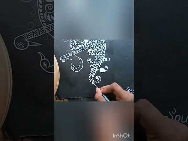 #art a beautiful kolka design 