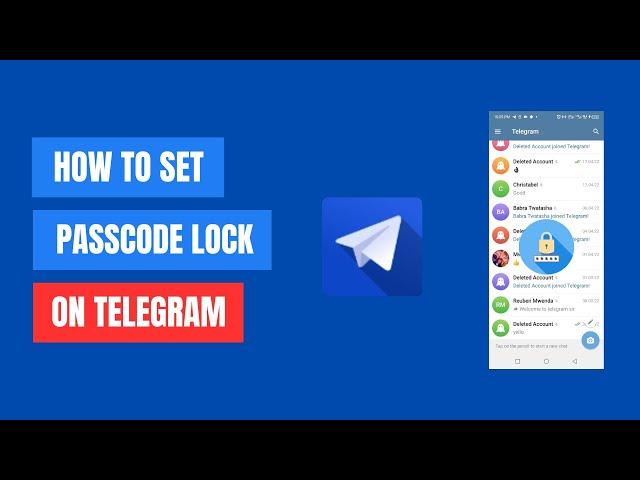 How to Set Up Passcode Lock in Telegram | Protect Your Chats