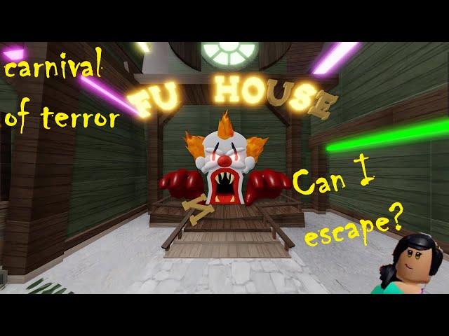 Escape The Carnival Of Terror!! - Roblox Obby