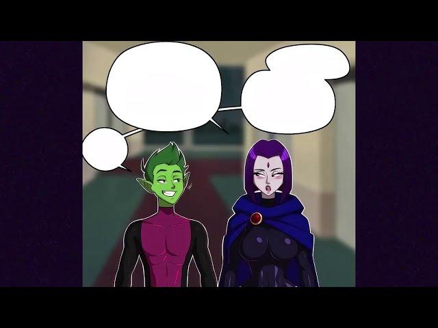 Raven x Beast Boy | Unfulfilled promises┃Teen Titans Comic Dub