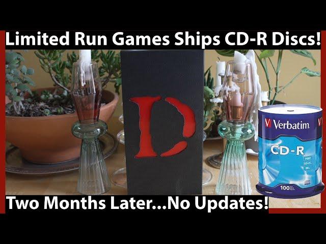 Shaming LRG! Limited Run Games Sells Burnt CD-R Games and HASNT Fixed It Yet