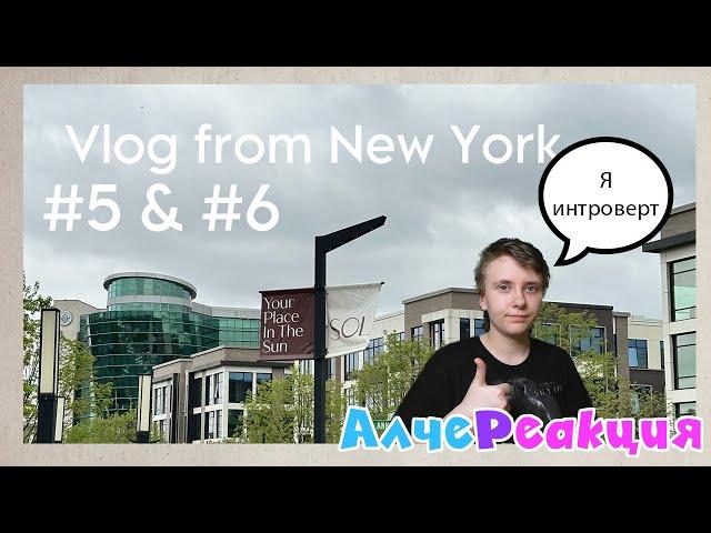 АлчеРЕАКЦИЯ Illia - Два в одном. VLOG FROM NEW YORK | Vlog 5 & 6