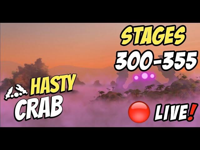  LIVE - GLOBAL #2! | Hasty Mega Crab 2023 | Stages 300-355 | Boom Beach