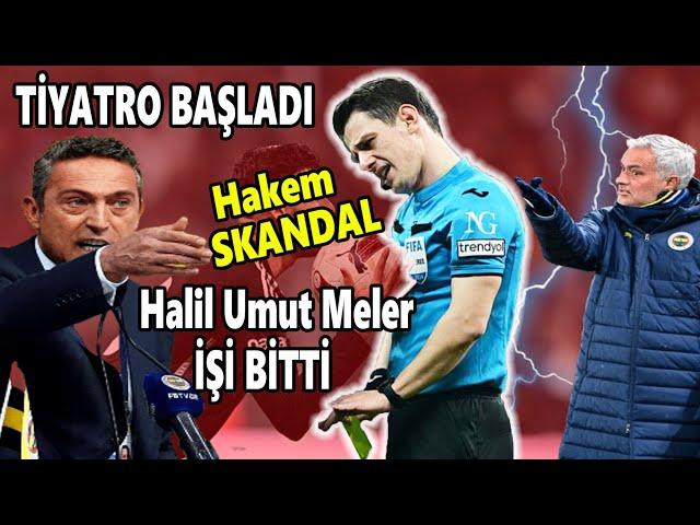 Konyaspor doğrandı Halil Umut Meler'i kovdu! Tiyatro bitti YAPI F.Bahçe'ye..