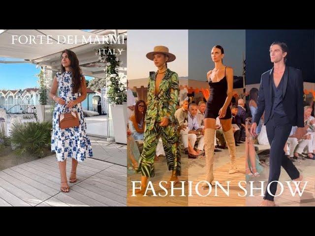 FORTE DEI MARMI BEACH FASHION SHOW ITALY | Honestly Alessandra