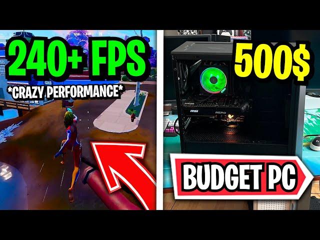 I build the BEST Budget Gaming PC in 2022 (500$ Gaming PC Build)