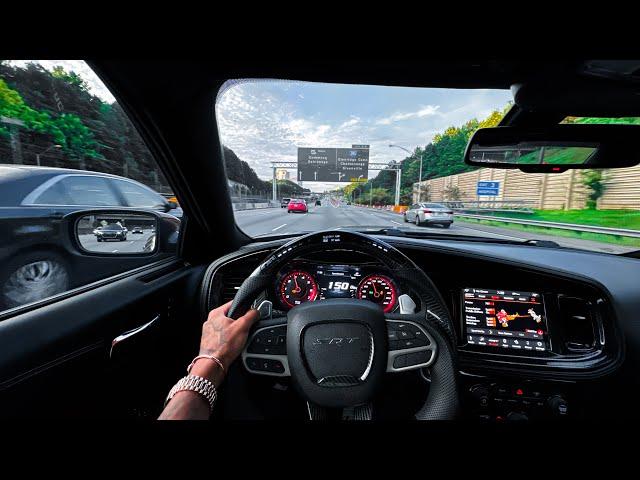 CUTTING UP IN 1200HP HELLCAT REDEYE POV