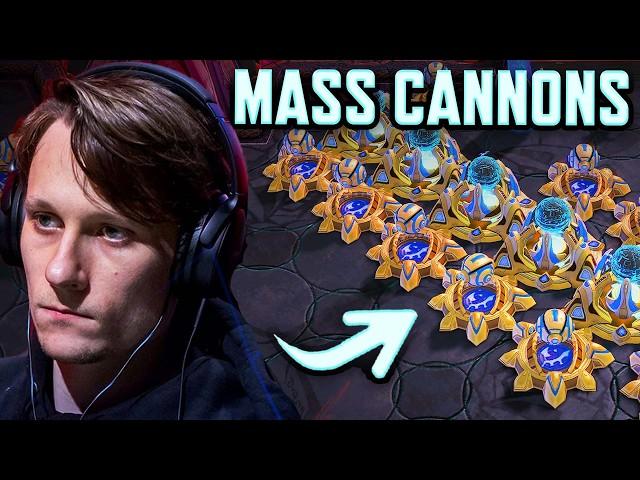 Serral Faces A New Tower Defense Protoss Strategy! StarCraft 2