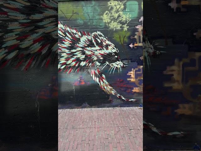 Alley art in Belltown neighborhood in Seattle… #streetart #theringofdoom