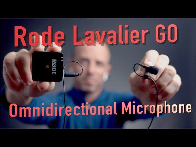 Rode Lavalier GO Omnidirectional Microphone for Wireless GO Systems audio test